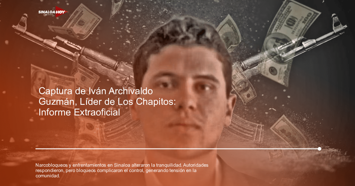 . Sinaloa, Enfrentamientos armados, Narcobloqueos, Narcoviolencia, Secretaria de Seguridad Pública