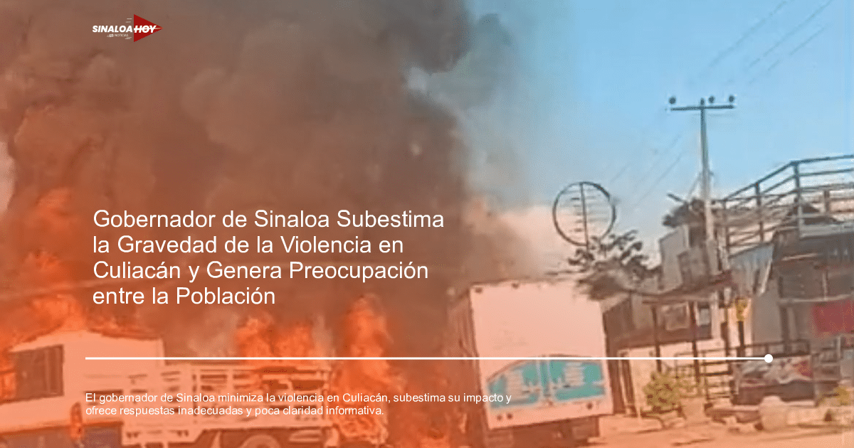 culiacanazo, Rocha Moya, Sinaloa, Violencia en Culiacán