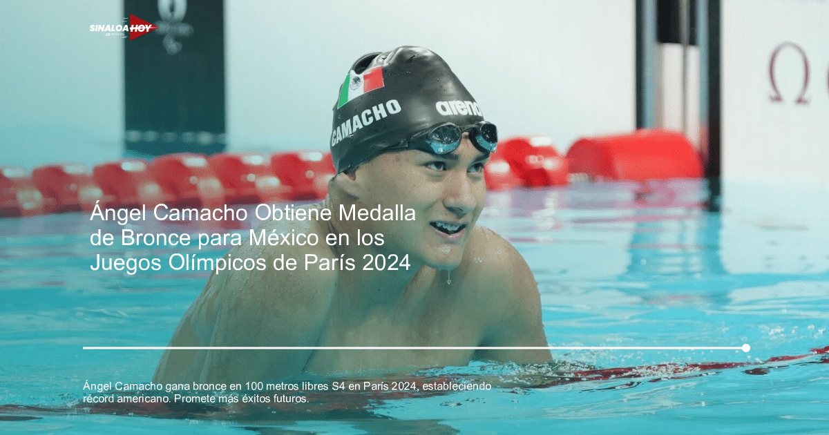 #copapormexico, Ángel Camacho, Juegos Paralímpicos, Paranadación, récord de Américas