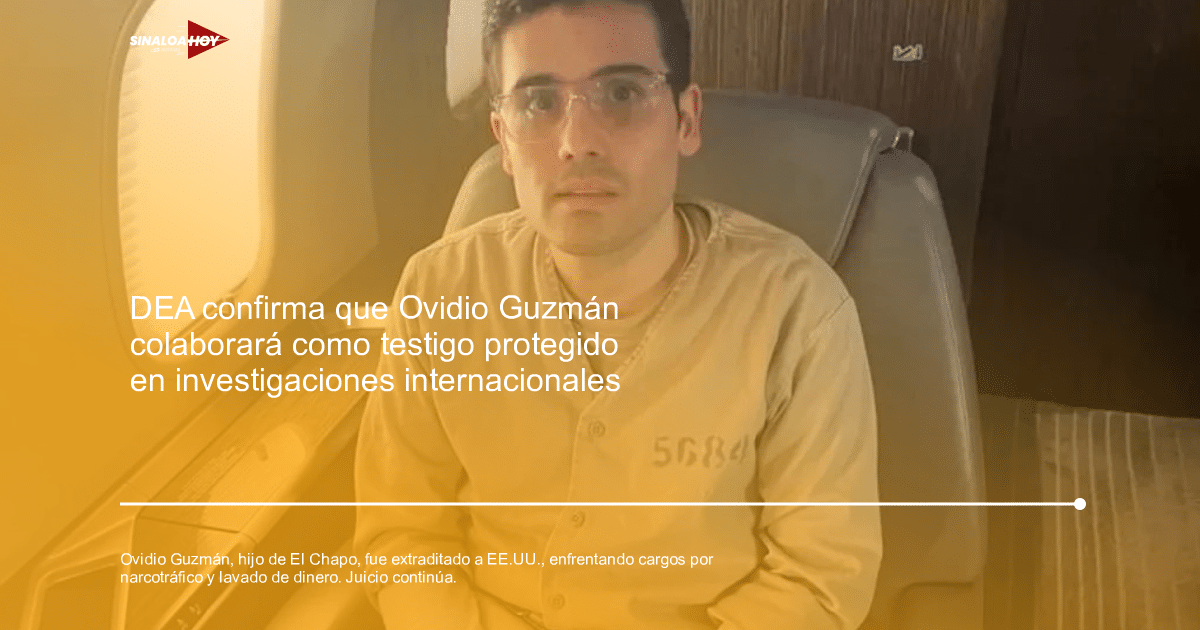 cooperación México-Estados Unidos., extradicion, Extradición Ovidio Guzmán, Museo narcotráfico, Proceso judicial.