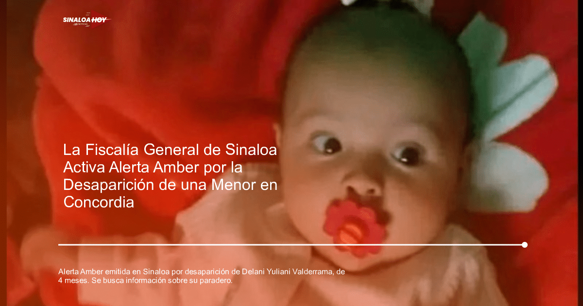 . Sinaloa, agresión menor, alerta amber, desaparicion, Secretaria de Seguridad Pública