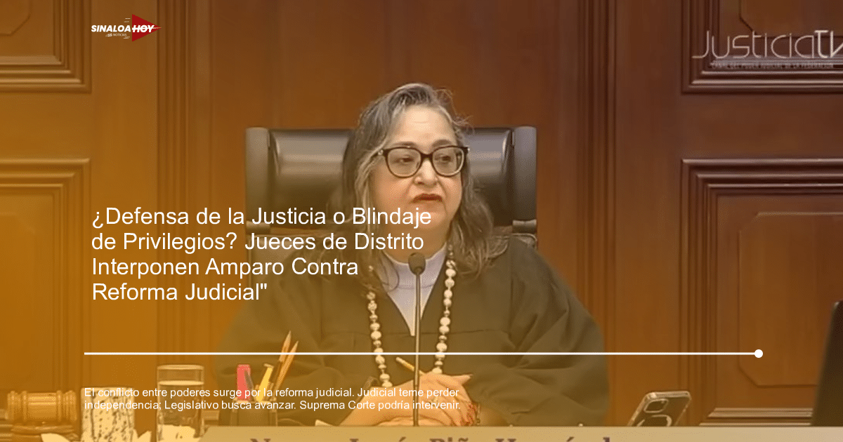 amparo, Conflicto de poderes, Crisis institucional, Independencia Judicial, poder judicial, Poder Legislativo, reforma judicial