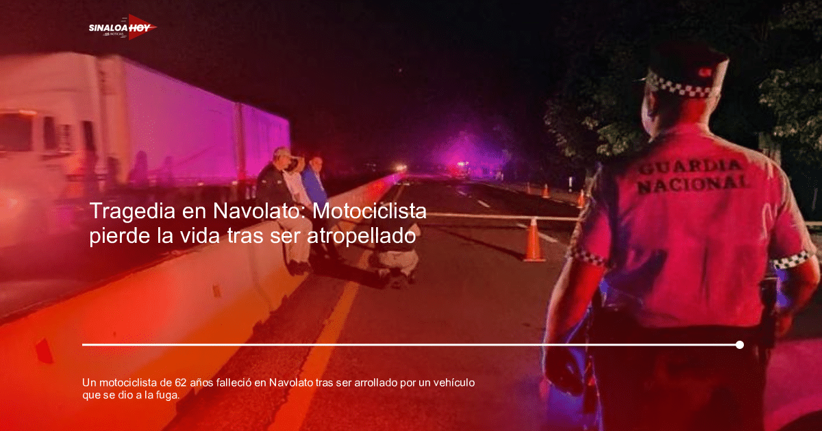 accidente, accidente Navolato, Agente investigación, joven motociclista, Seguridad Vial