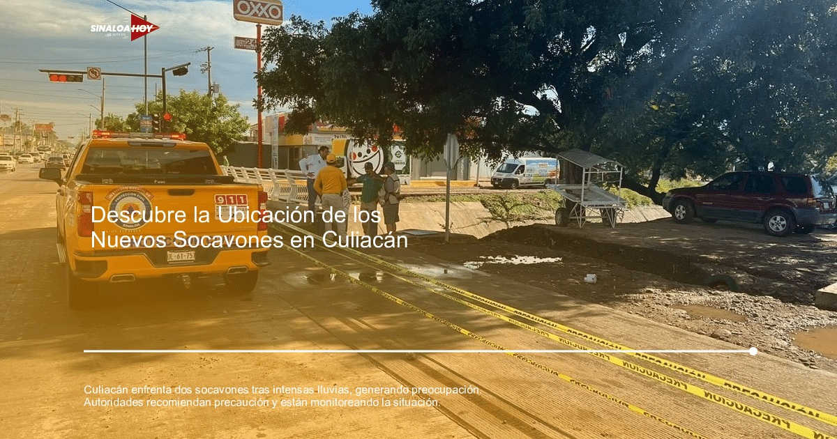 accidente Culiacán, Casa seguridad, Estimulación de lluvias, protección civil, Socavones
