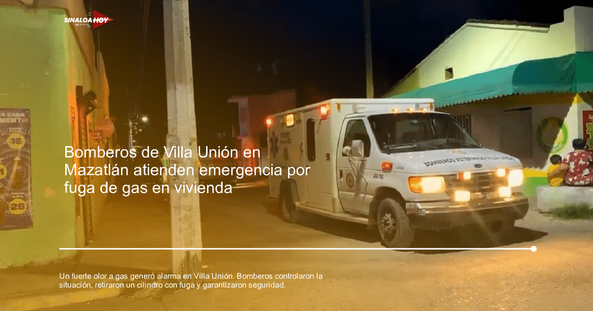 Agustín Acosta Villegas, bomberos, Casa seguridad, emergencia, incidente