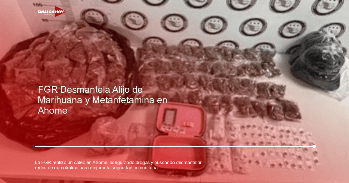 antidrogas, Fiscalía General de la República, Museo narcotráfico, Operativo, seguridad comunitaria.