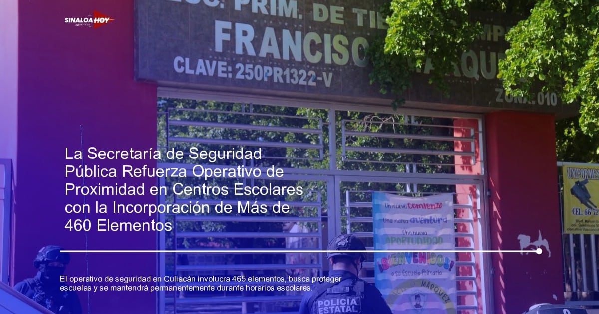 accidente Culiacán, deporte en Sinaloa., Operativo de Seguridad, patrullajes, Seguridad escolar