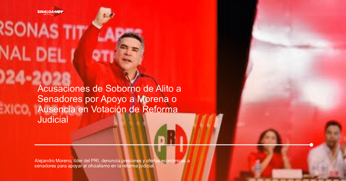 #Rumor PRI-PAN-PRD, Alianza política, Intimidación, Presiones Políticas, reforma judicial