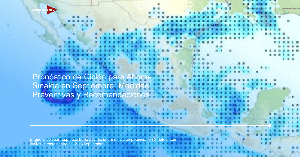 . Sinaloa, #Agricultura #Trigo #Clima, ciclon, meteorología, NOAA