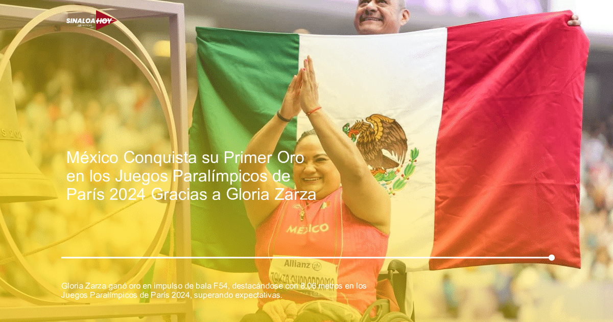 #copapormexico, Atletas Paralímpicos, Gloria Zarza, medalla de oro, Para-Atletismo
