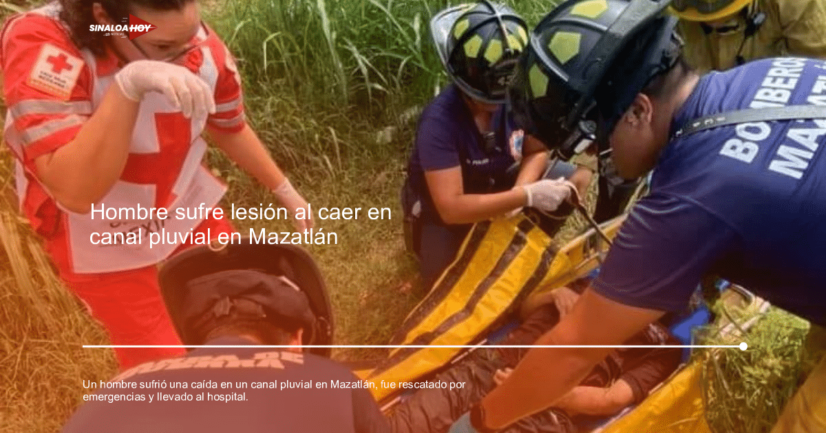 . Mazatlán, accidente, alerta de seguridad, incidente, Rescate