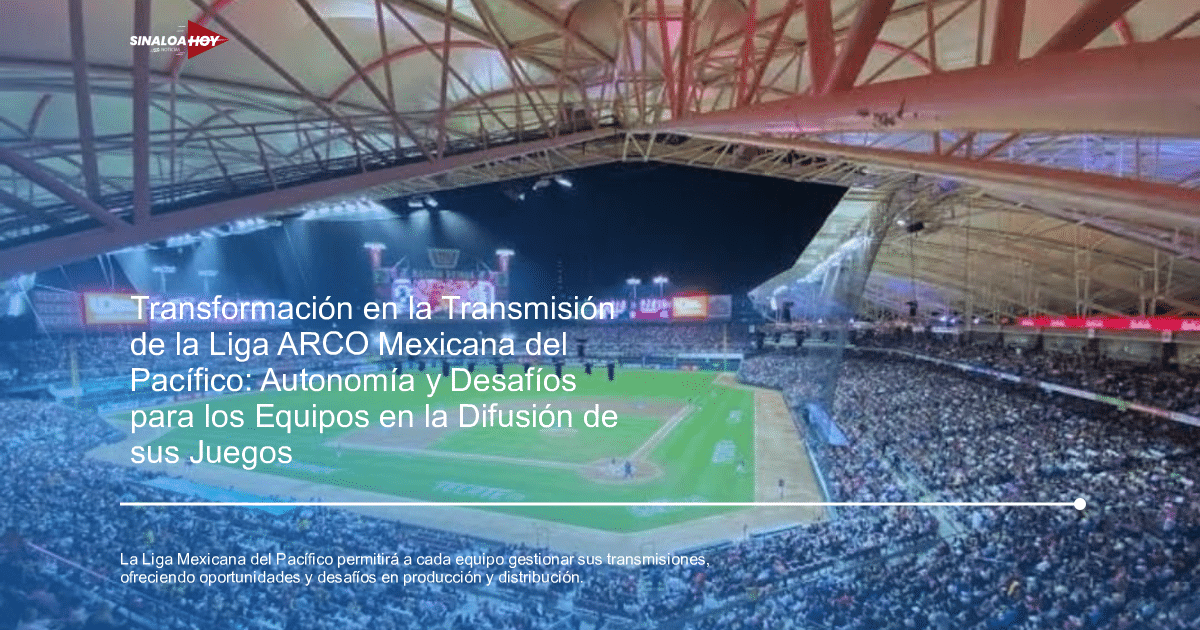 #Liga mexicana del Pacífico, Autonomía de equipos, Experiencia del aficionado., Innovación en medios, Transmisiones deportivas