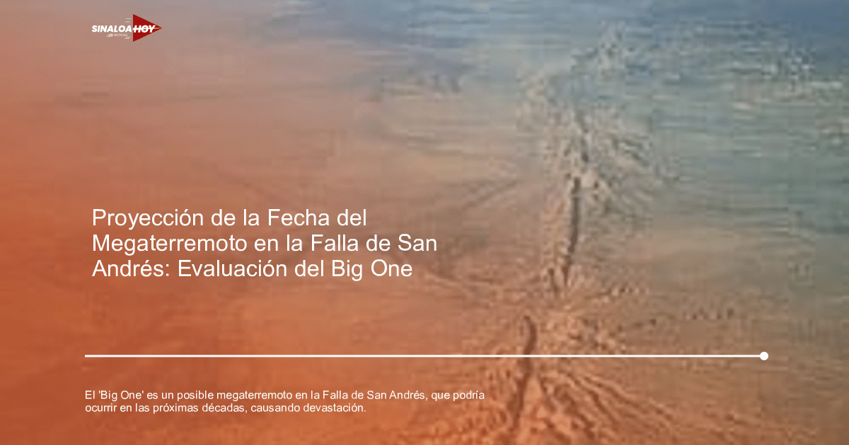 Big One, desastres naturales, Falla de San Andrés, Preparación ante desastres, terremotos