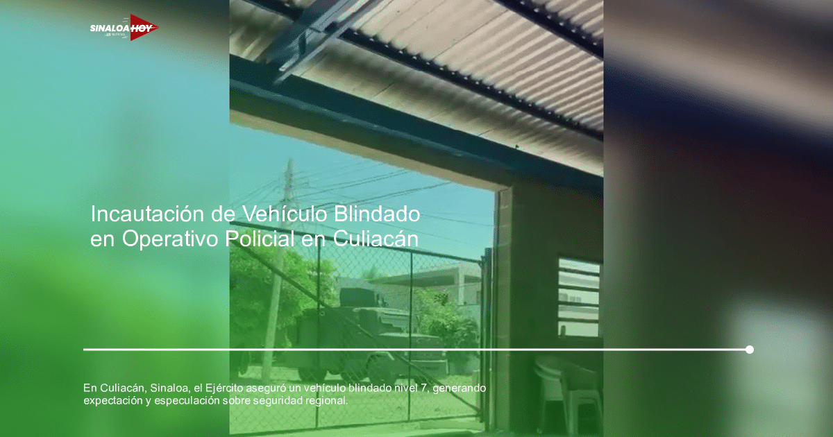 accidente Culiacán, actividades ilícitas, blindajealospobres, operativo militar, Secretaria de Seguridad Pública