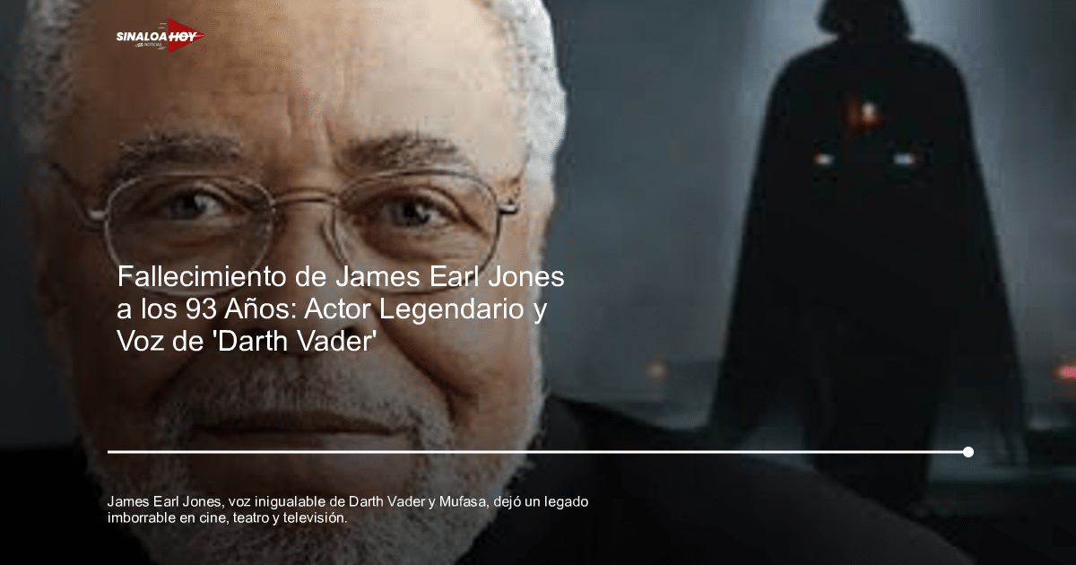 autocine, COVID-19 Ahome Resultados fallecimientos, James Earl Jones, legado, Star Wars