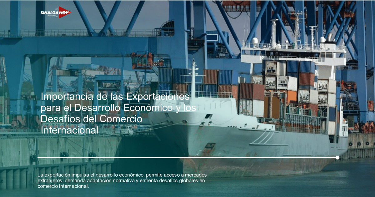comercio internacional, Desafíos Comerciales., Desarrollo económico, Exportaciones, Globalización