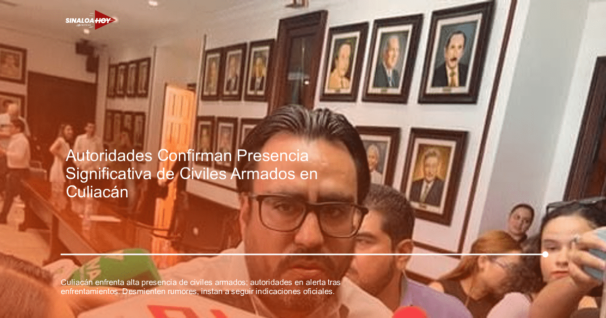 accidente Culiacán, alerta de seguridad, amenaza de violencia, autoridades, desmentidos.