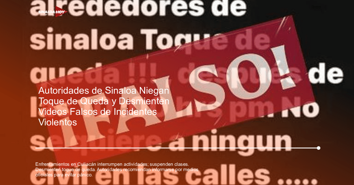 accidente Culiacán, enfrentamientos, información falsa, recomendaciones., Secretaria de Seguridad Pública