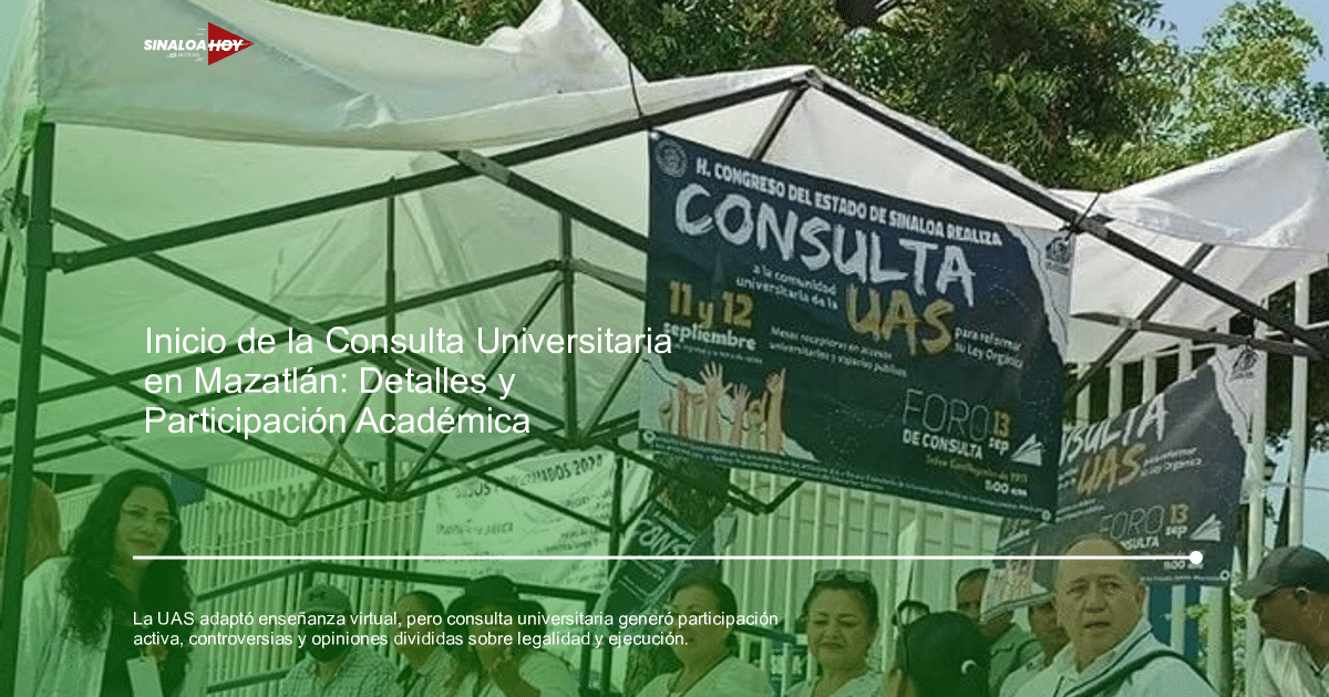 #Algodoneros de Guasave, Consulta Universitaria, controversia, Participación Estudiantil, reforma educativa