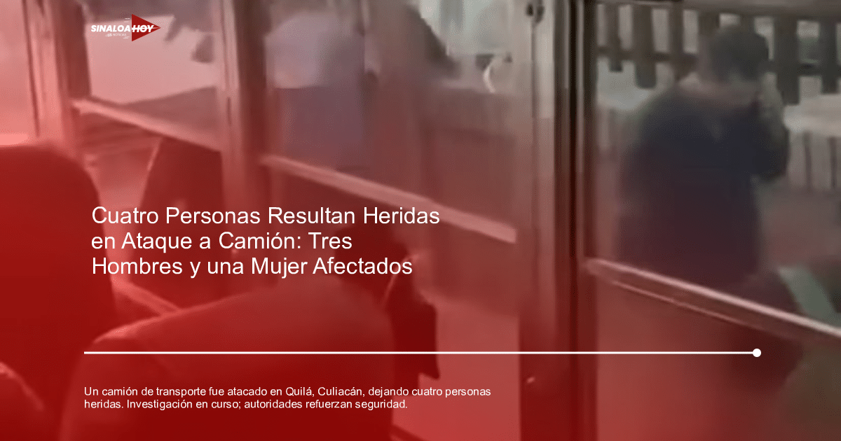 accidente Culiacán, Agente investigación, alerta de seguridad, amenaza de violencia, ataque armado