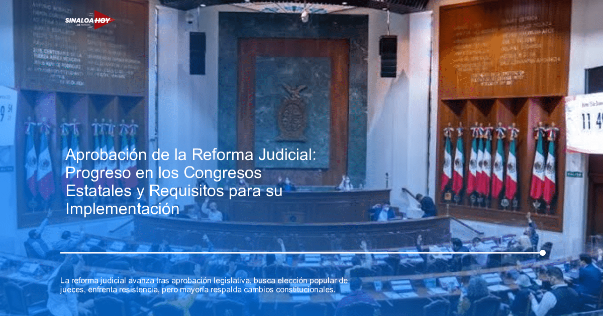 Congresos locales, Poder Judicial de la Federación, reforma judicial, resistencia judicial., Voto Popular