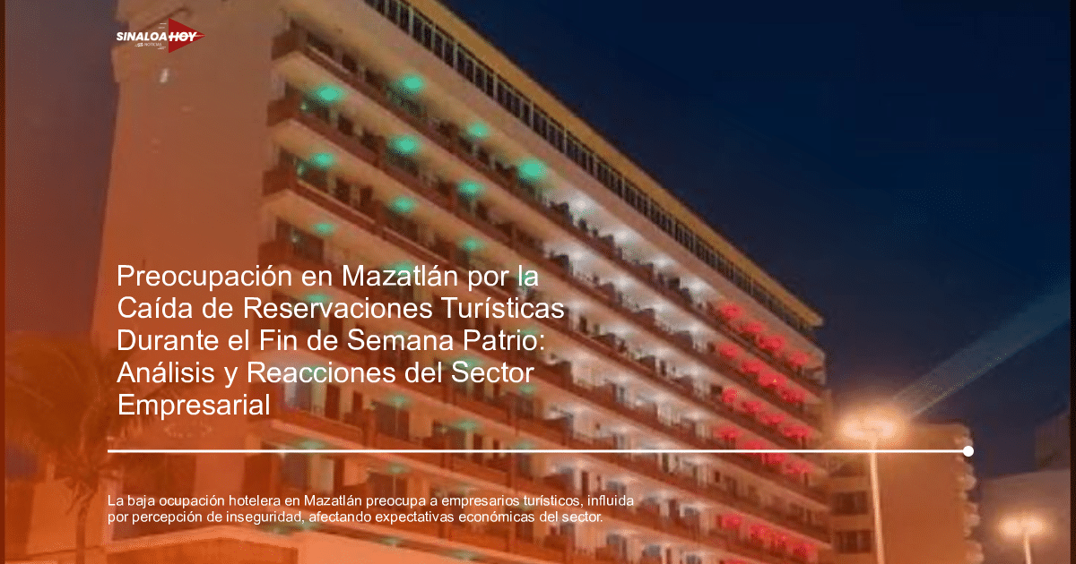 . Mazatlán, economía local, Hotelería, Inseguridad, licenciatura Turismo