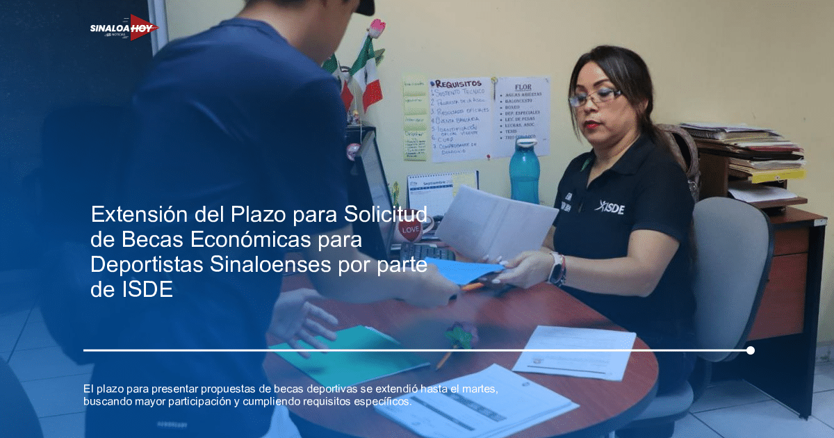 Convocatoria de becas, deporte en Sinaloa., extensión de plazo, Proceso de selección, requisitos de participación