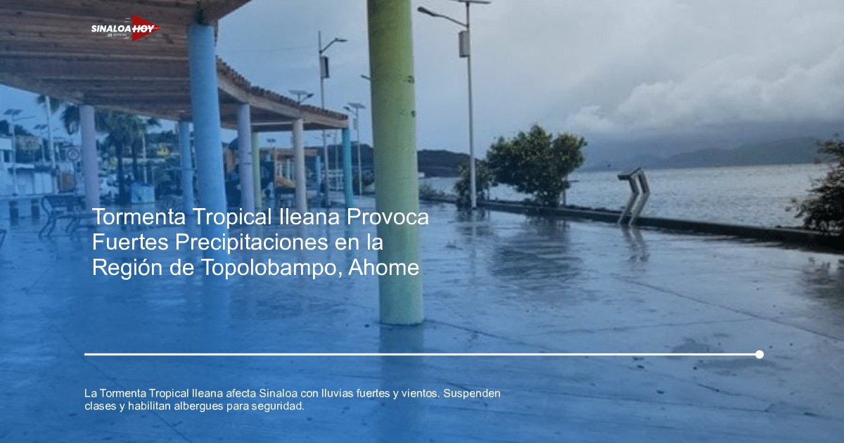 alerta meteorológica, inundaciones, protección civil, Sinaloa, Tormenta tropical
