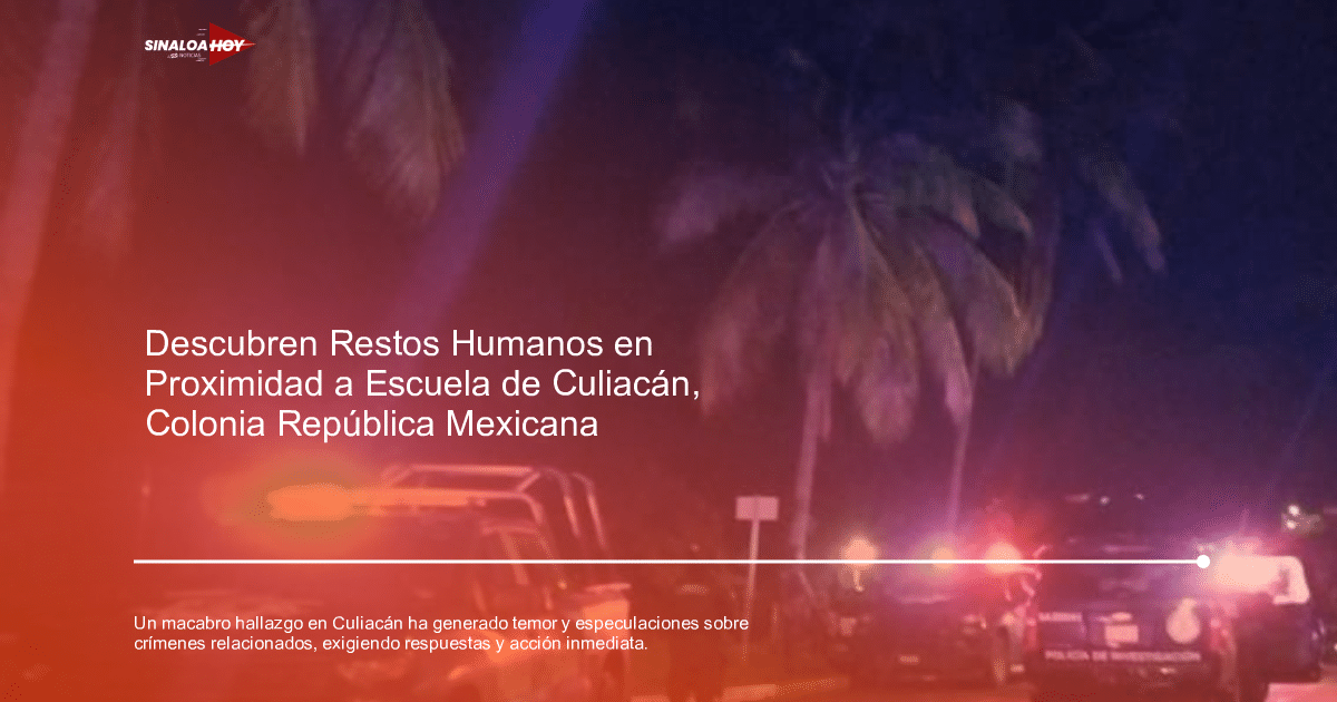 accidente Culiacán, alerta de seguridad, amenaza de violencia, comunidad, Crímen
