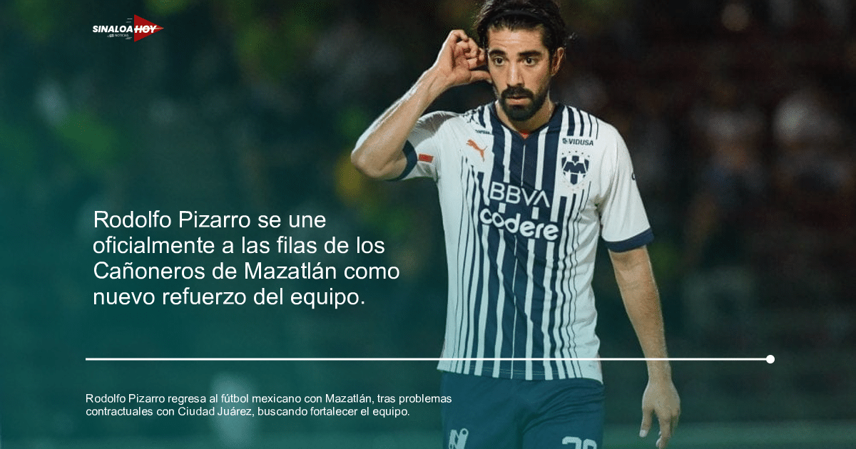 alineación Mazatlán FC, futbol mexicano, Liga MX, Rodolfo Pizarro, transferencia de jugadores.