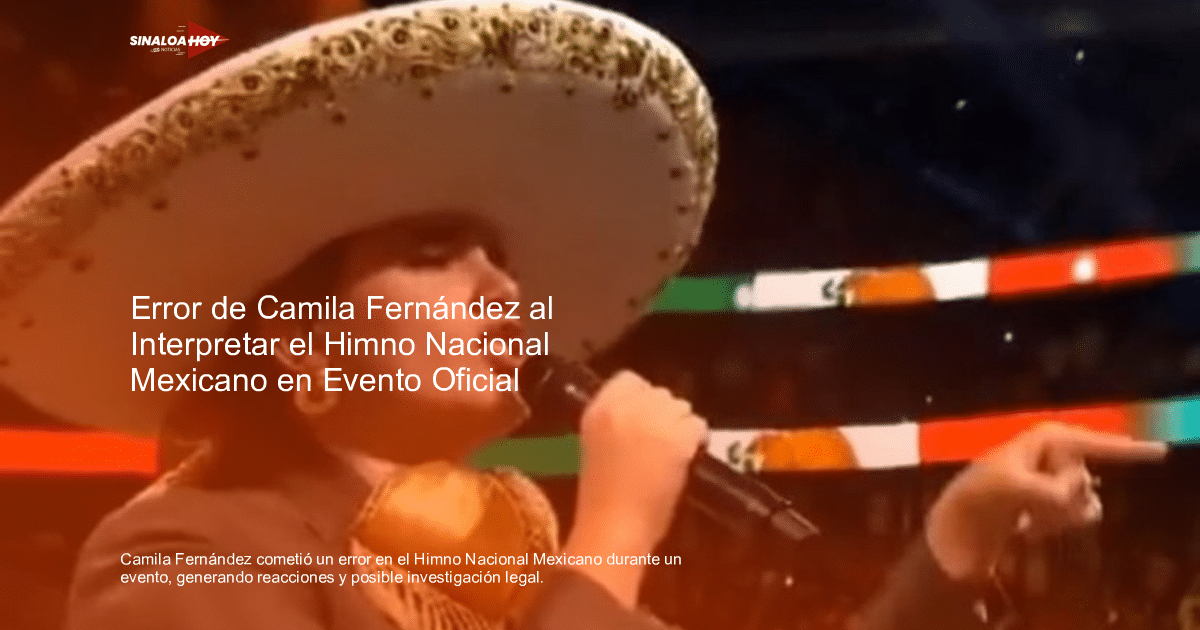 BOXEO, Camila Fernández, Canelo Álvarez, Error humano., Himno Nacional Mexicano