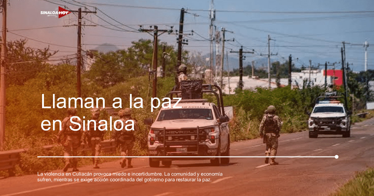 accidente Culiacán, amenaza de violencia, economía, Gobierno., Inseguridad