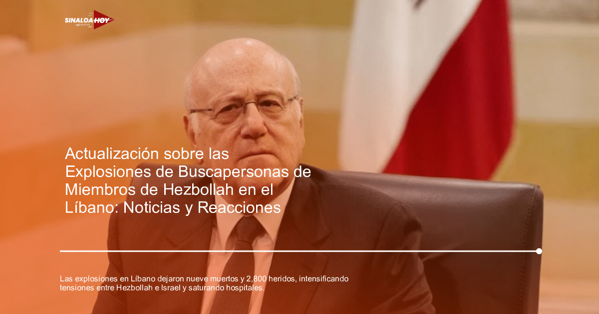 Conflicto Israel, Conflicto regional, Explosiones, Hezbollah, Líbano