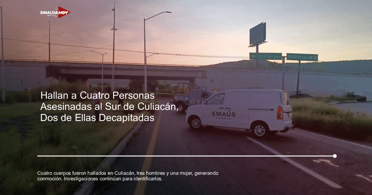 . homicidio, accidente Culiacán, Agente investigación, Crímen, víctimas.