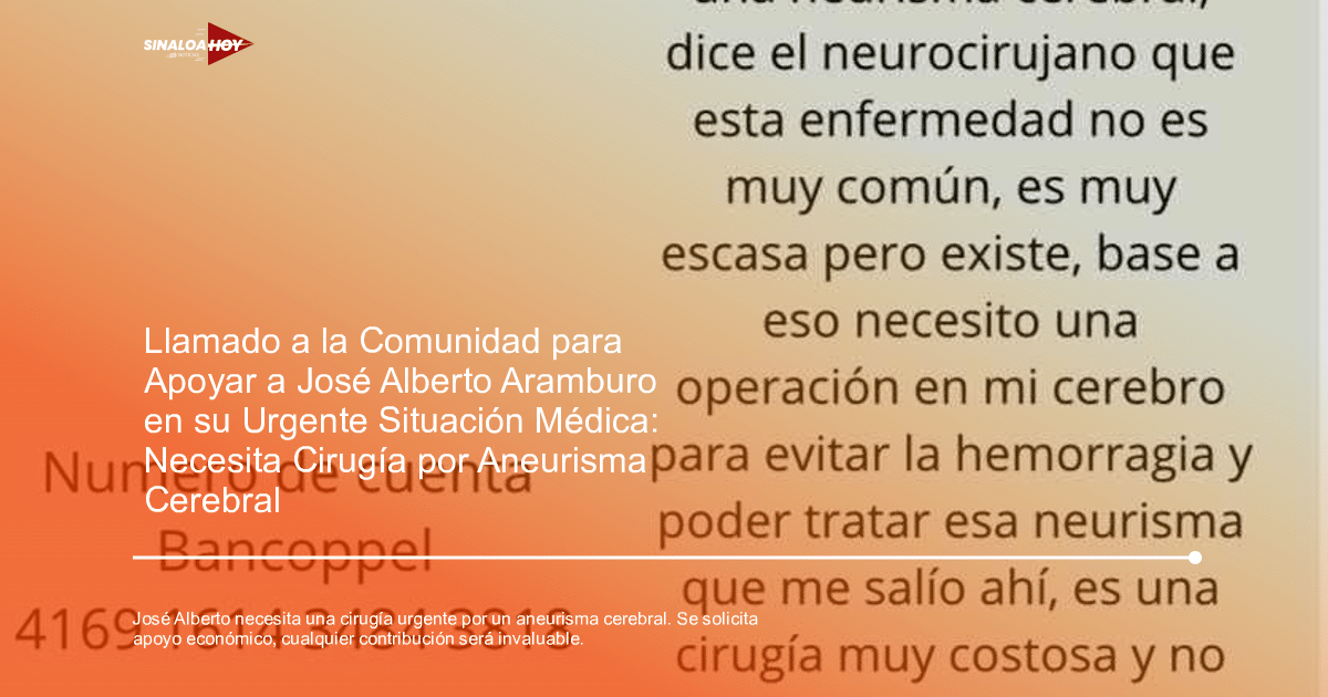 Alerta salud, comunidad, emergencia médica, Mazatlán, recaudación de fondos, solidaridad