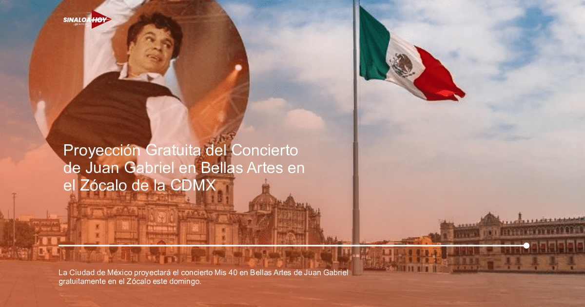 agricultura., CDMX, cobrarconcierto, Evento gratuito, Juan Gabriel