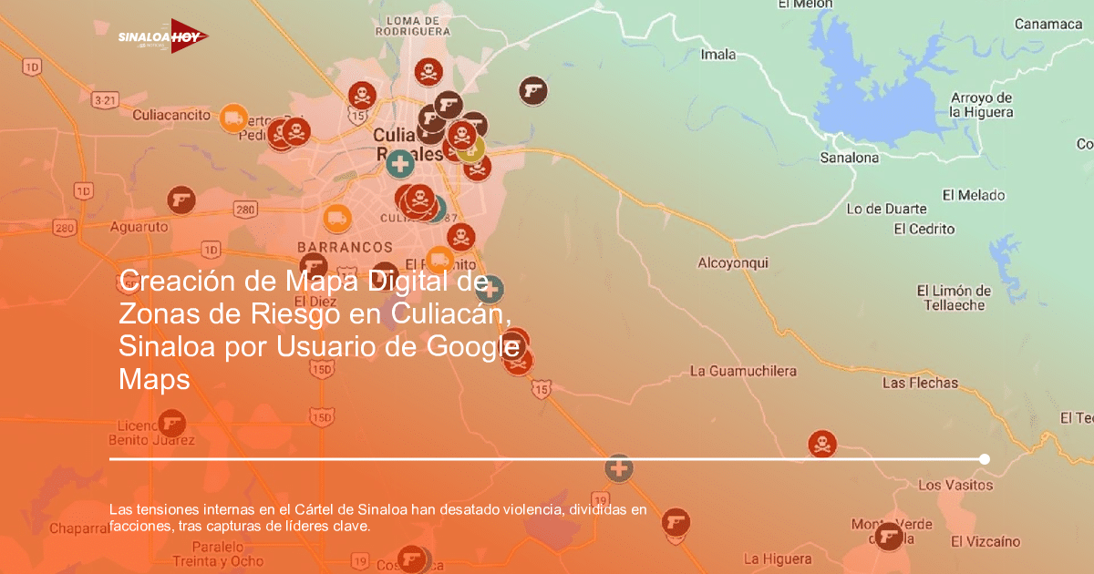 alerta de seguridad, amenaza de violencia, Cártel de Sinaloa, narcotrafico, Tensiones internas