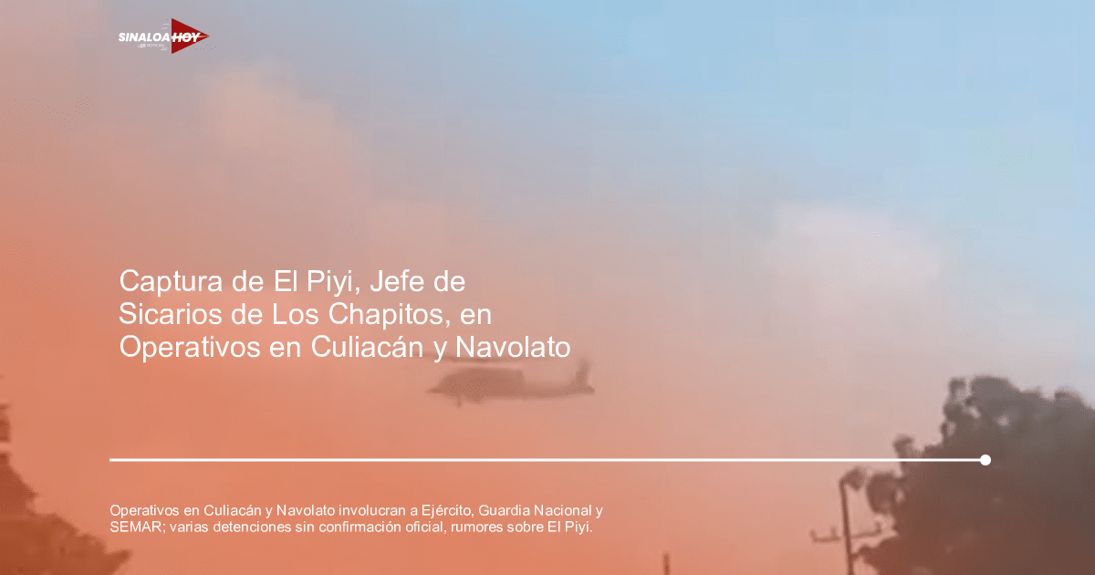 crimen organizado, detenciones arbitrarias, operativo militar, rumores, Sinaloa
