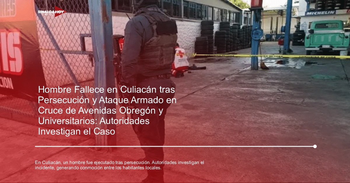 accidente Culiacán, amenaza de violencia, doble ejecución, investigación policial, Secretaria de Seguridad Pública