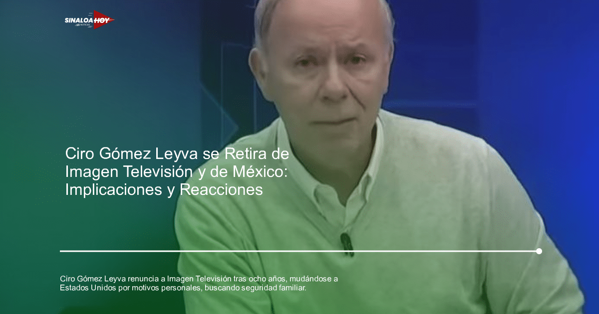 AlfaroRenuncia, Carrera profesional., Ciro Gómez Leyva, Imagen Televisión, medios de comunicación