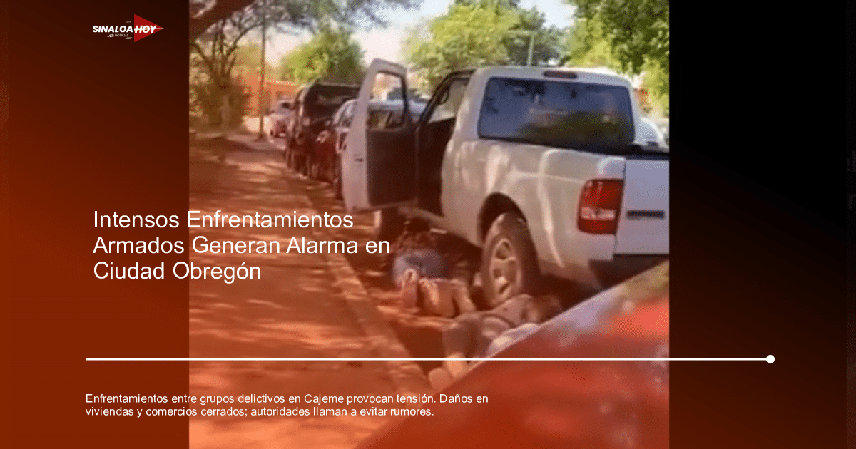 amenaza de violencia, Cajeme, Ciudad Obregón, Inseguridad, Secretaria de Seguridad Pública