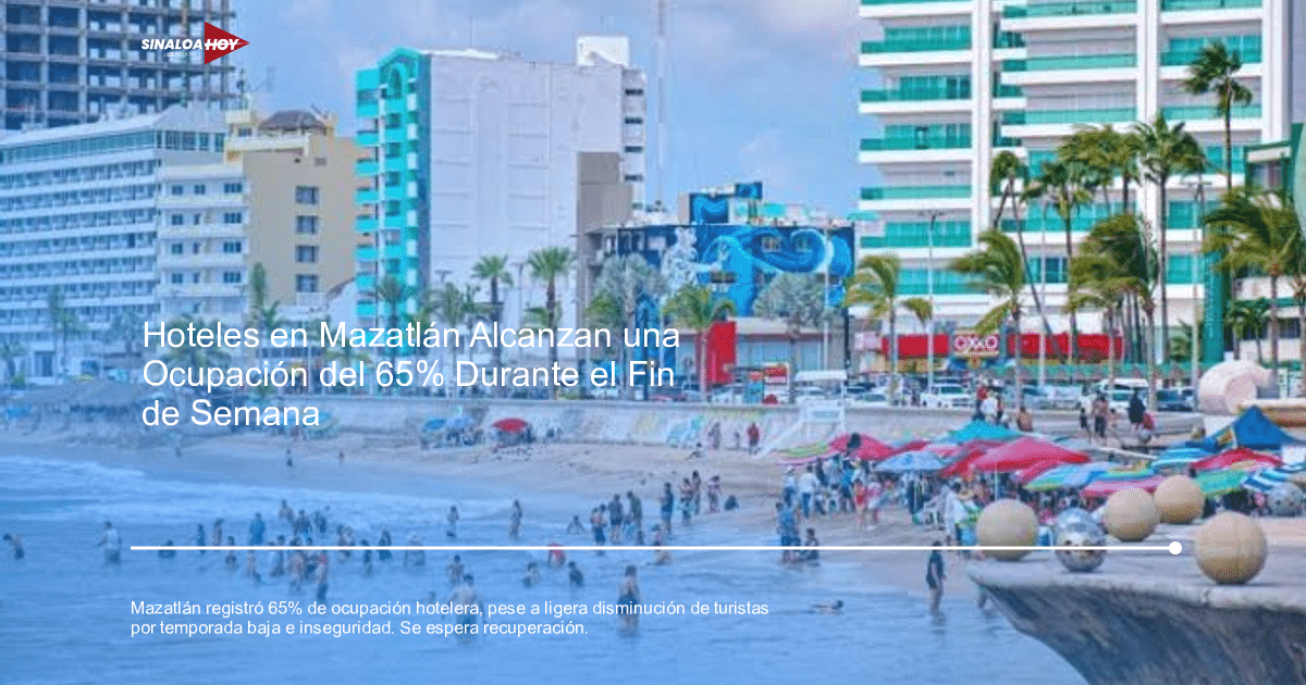Ecoturismo, Inseguridad, Mazatlán, Ocupación hotelera, Temporada baja