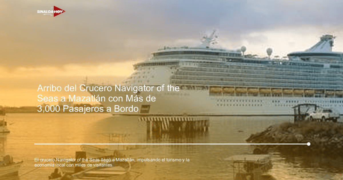 cruceros, economía local, Ecoturismo, Mazatlán, Temporada alta.