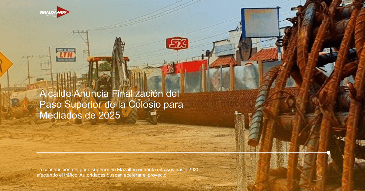 . Mazatlán, Accidente de tráfico, construcción, infraestructura, Retrasos