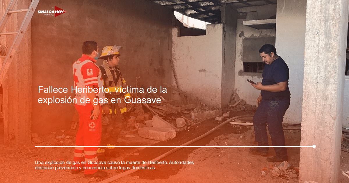 Explosión de gas, prevención de accidentes., recomendaciones de seguridad., seguridad doméstica, tragedia