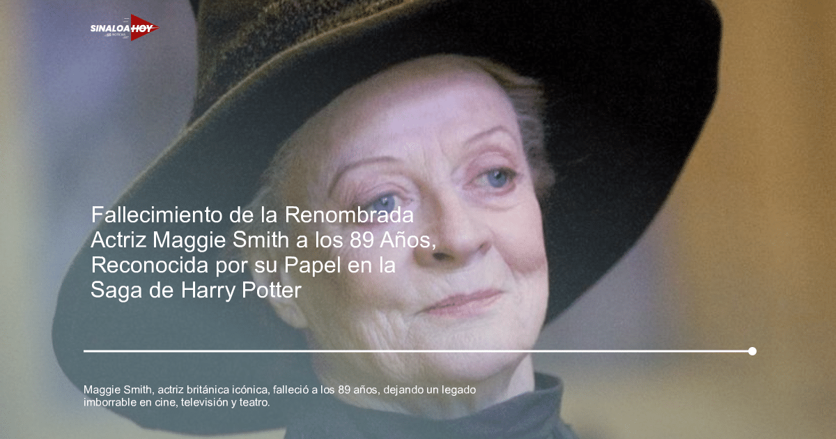 autocine, Imagen Televisión, legado, Maggie Smith, reconocimiento.