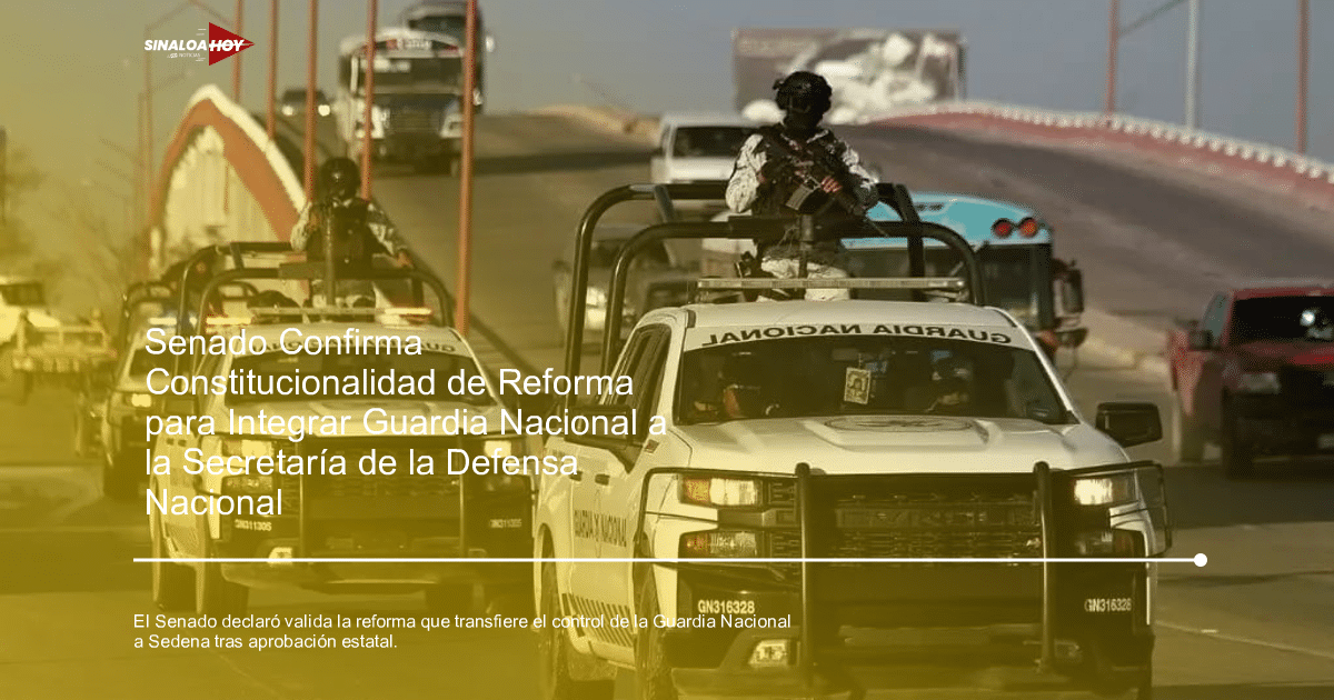 Ciudad de México, Guardia Nacional, proceso legislativo., Reforma constitucional, Senado de la República.