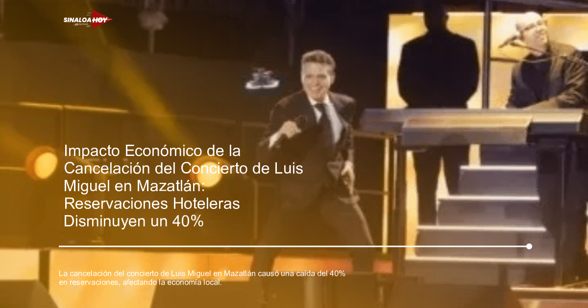 Cancelación de eventos, conciertos, Ecoturismo, impacto económico, Mazatlán.