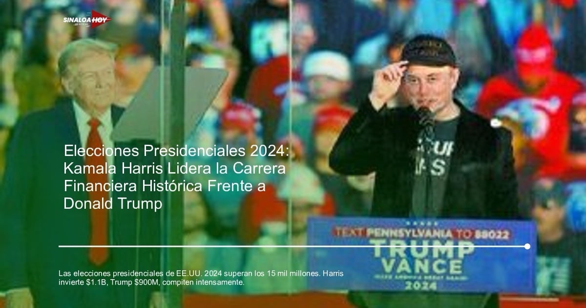 campaña de donald trump, elecciones 2024, Financiamiento de campañas, Kamala Harris, política estadounidense