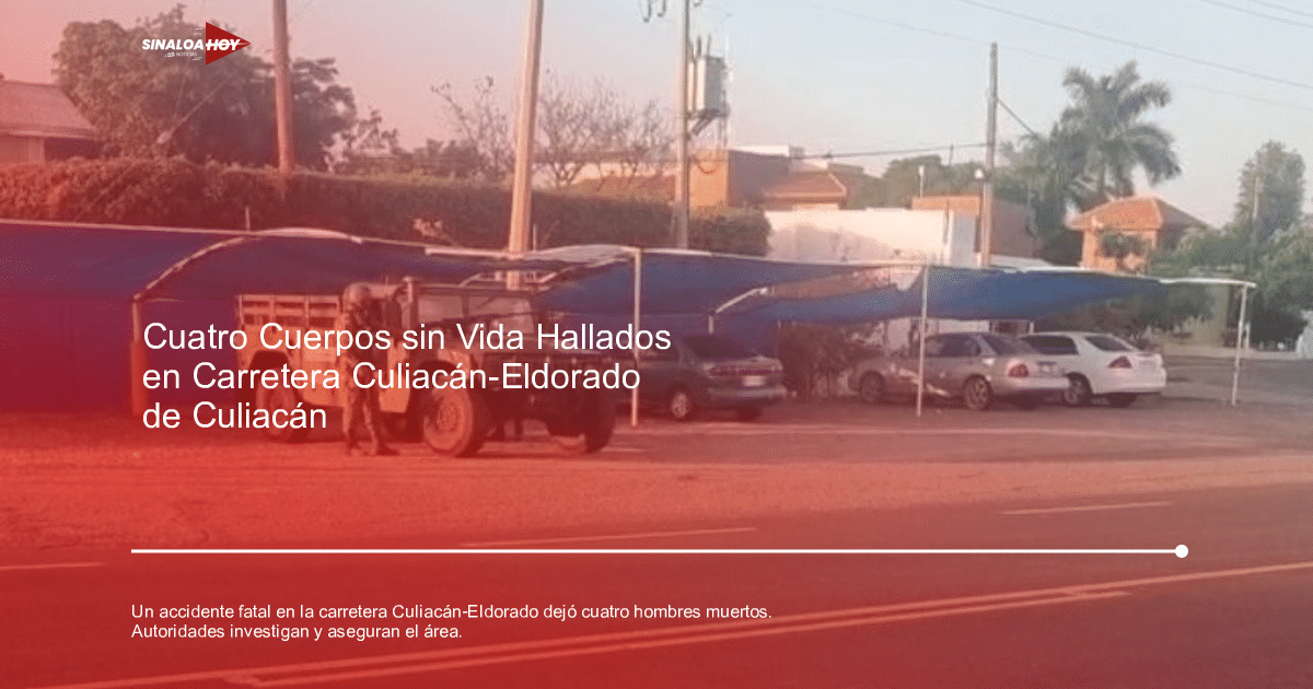Vehículo militar y soldado en calle de Culiacán, relacionado con incidente fatal en carretera.